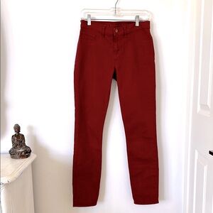 J Brand Merlot Jeans